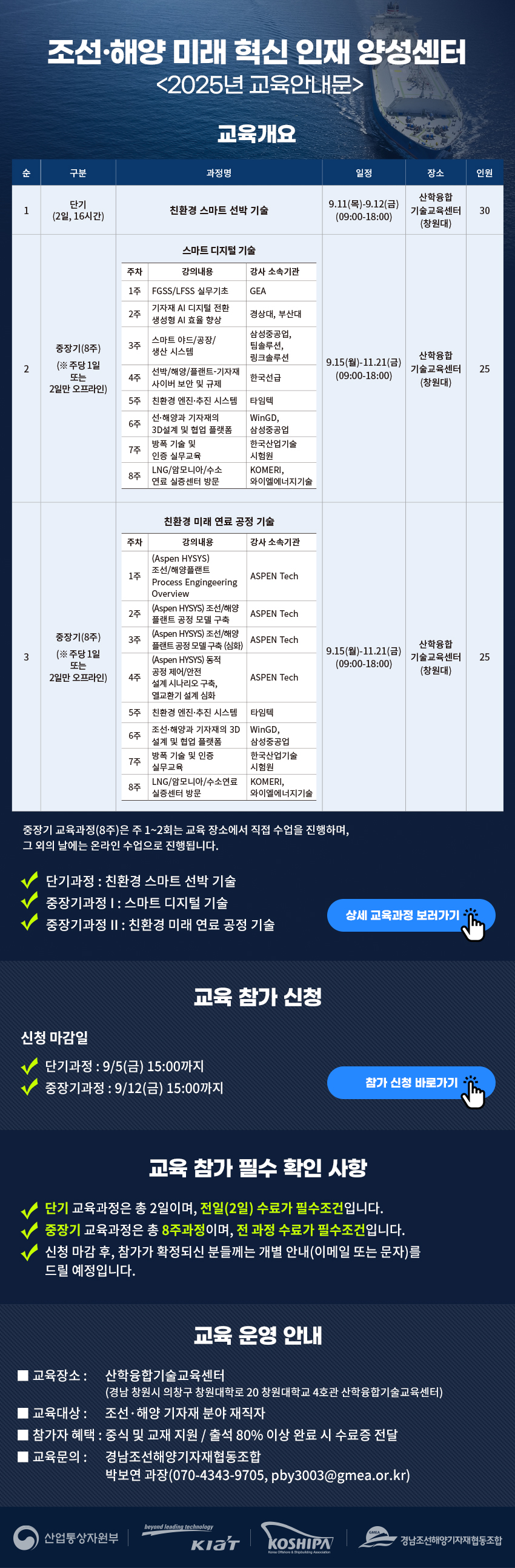 조선·해양 미래 혁신 인재 양성센터